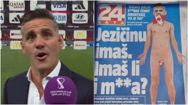 John Herdman Naked Image Put On Croatia’s Newspaper After Canada Football Coach Made ‘We Will Eff Them’ Remark in FIFA World Cup Qatar 2022